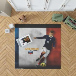 Antoine Griezmann  France Exellent Football Player Rug
