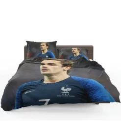 Antoine Griezmann In France National Football Jersey Bedding Set