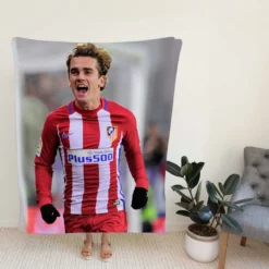 Antoine Griezmann Top Ranked La Liga Football Player Fleece Blanket