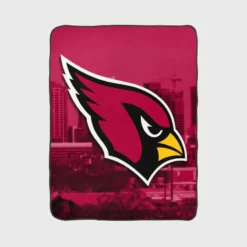 Arizona Cardinals NFL Team Logo Fleece Blanket 1