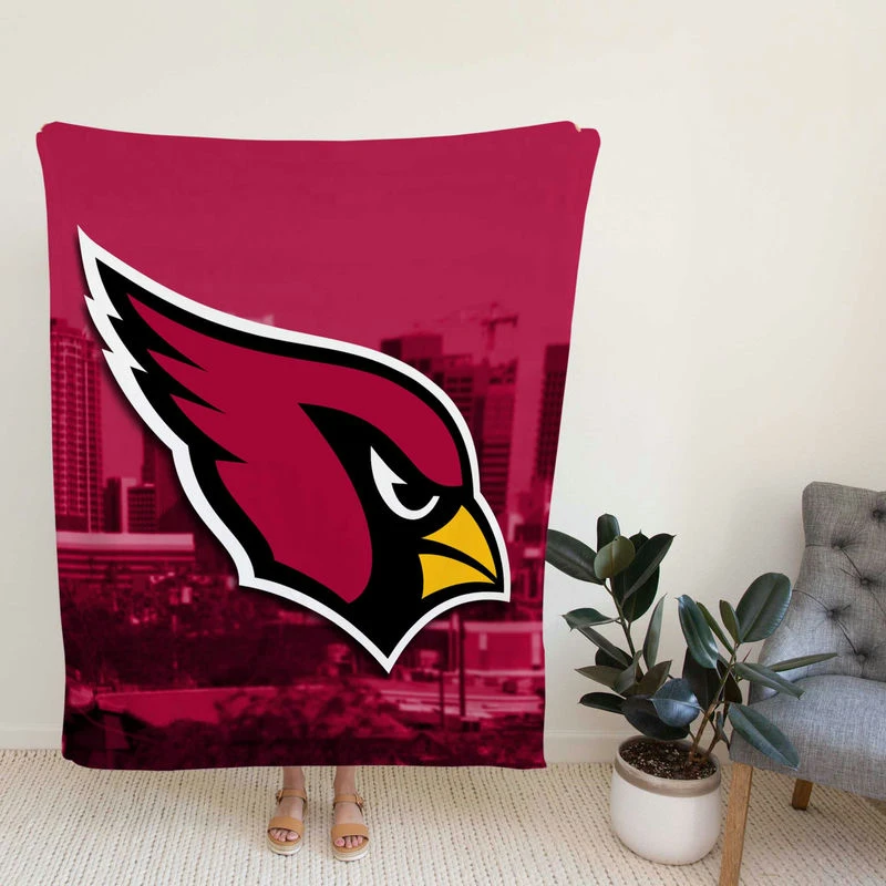 Arizona Cardinals NFL Team Logo Fleece Blanket