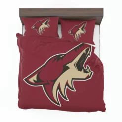 Arizona Coyotes Professional Ice Hockey Club Bedding Set 1