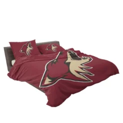 Arizona Coyotes Professional Ice Hockey Club Bedding Set 2