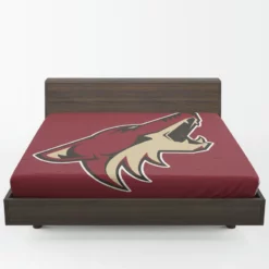 Arizona Coyotes Professional Ice Hockey Club Fitted Sheet 1