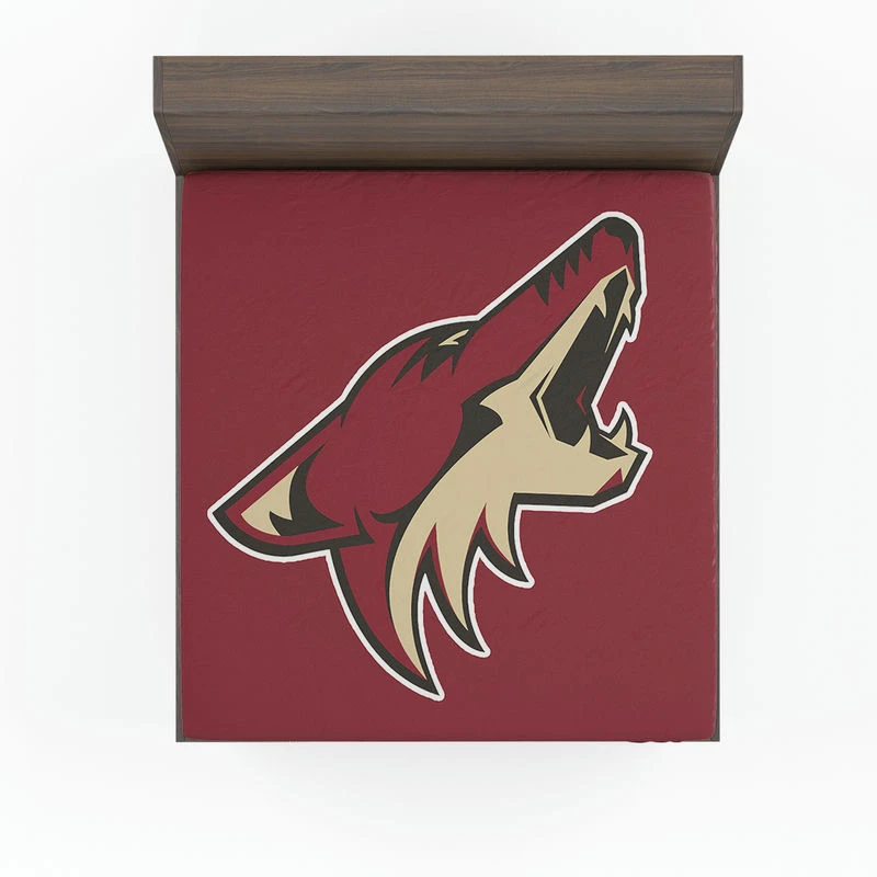 Arizona Coyotes Professional Ice Hockey Club Fitted Sheet