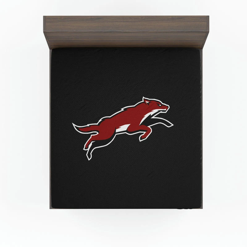 Arizona Coyotes Top Ranked Ice Hockey Team Fitted Sheet