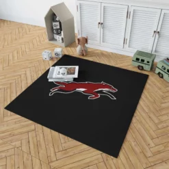 Arizona Coyotes Top Ranked Ice Hockey Team Rug 1