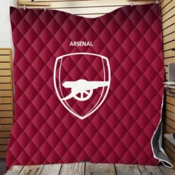 Arsenal FC Energetic Football Team Quilt Blanket