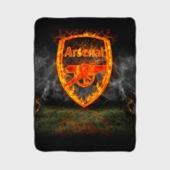 Arsenal FC Exciting Premiere League Club Fleece Blanket 1