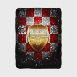 Arsenal FC FA Cup Football Club Fleece Blanket 1