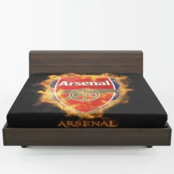 Arsenal FC Famous Soccer Team Fitted Sheet 1