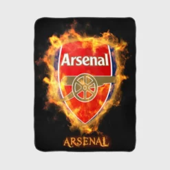 Arsenal FC Famous Soccer Team Fleece Blanket 1