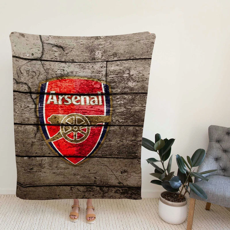 Arsenal FC Football Club Fleece Blanket
