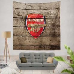 Arsenal FC Football Club Tapestry