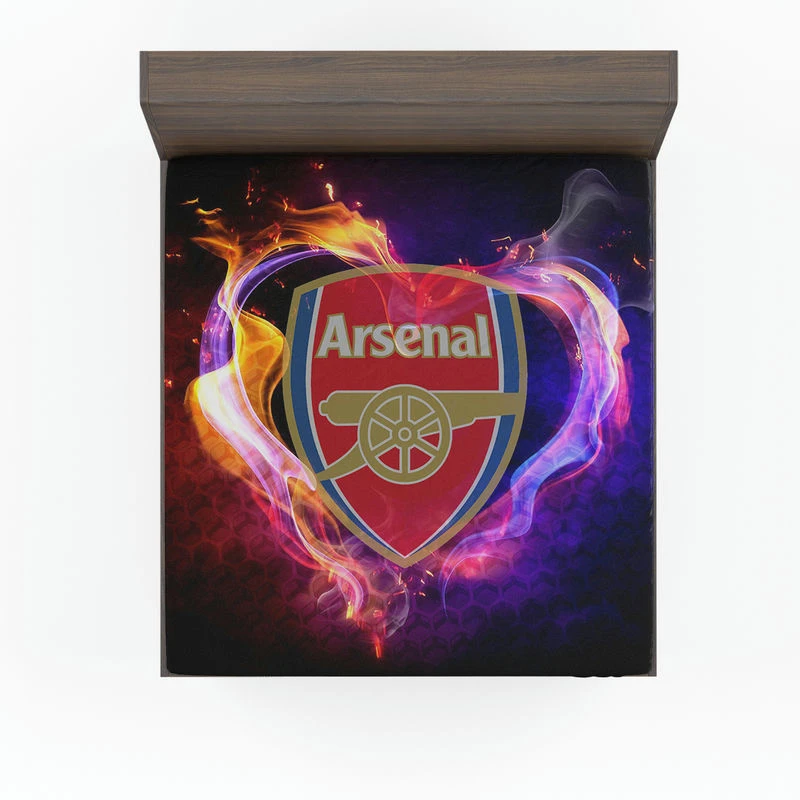 Arsenal FC Popular Football Club Fitted Sheet