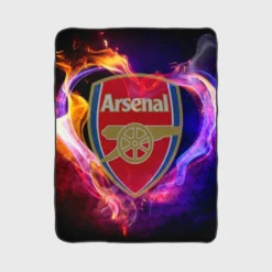 Arsenal FC Popular Football Club Fleece Blanket 1