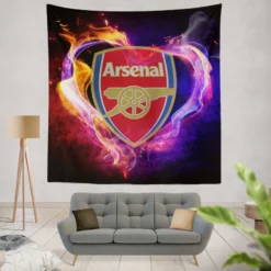 Arsenal FC Popular Football Club Tapestry