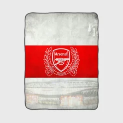 Arsenal FC Premier League Football Club Fleece Blanket 1