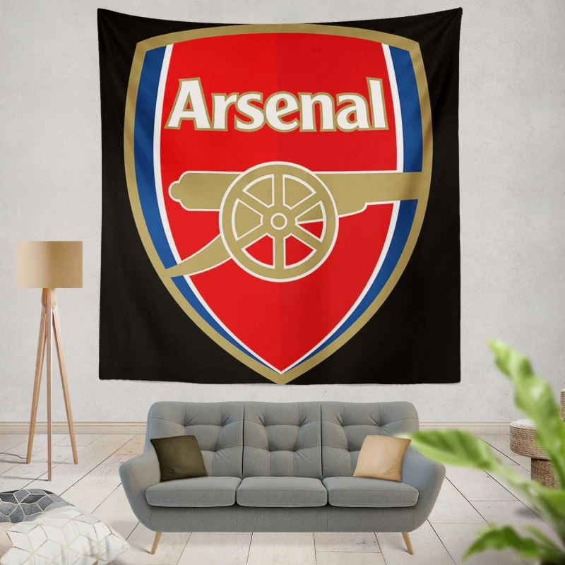 Arsenal FC Professional Football Club Tapestry
