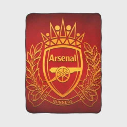 Arsenal FC Top Ranked Football Club Fleece Blanket 1