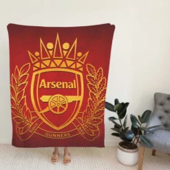 Arsenal FC Top Ranked Football Club Fleece Blanket