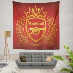 Arsenal FC Top Ranked Football Club Tapestry