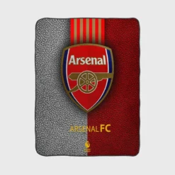 Arsenal Football Club Logo Fleece Blanket 1
