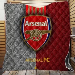Arsenal Football Club Logo Quilt Blanket