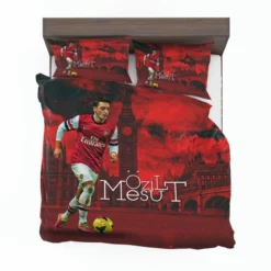 Arsenal Football Player Mesut Ozil Bedding Set 1