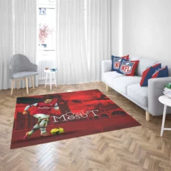 Arsenal Football Player Mesut Ozil Rug 2