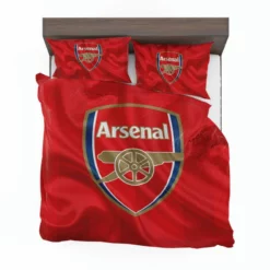 Arsenal Logo Powerful Football Club Bedding Set 1