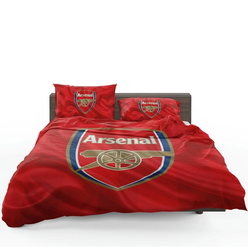Arsenal Logo Powerful Football Club Bedding Set