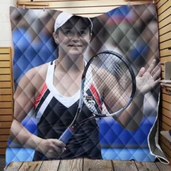 Ashleigh Barty Exellent Australian Tennis Player Quilt Blanket