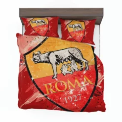 Association Sportive Roma Italy Football Club Bedding Set 1