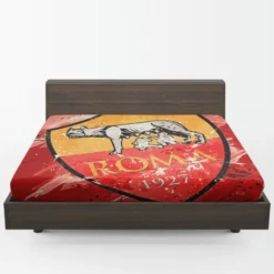 Association Sportive Roma Italy Football Club Fitted Sheet 1