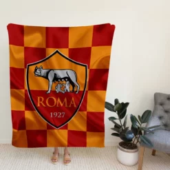 Association Sportive Roma Serie A Football Team Fleece Blanket