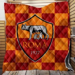 Association Sportive Roma Serie A Football Team Quilt Blanket