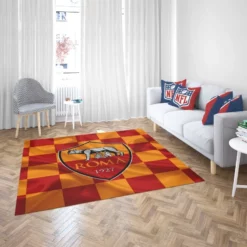 Association Sportive Roma Serie A Football Team Rug 2