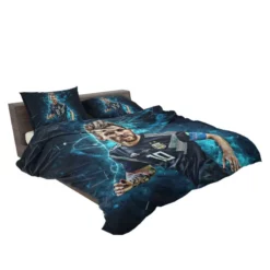 Athletic Soccer Player Lionel Messi Bedding Set 2