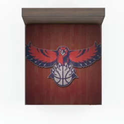 Atlanta Hawks Basketball team Logo Fitted Sheet
