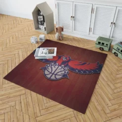 Atlanta Hawks Basketball team Logo Rug 1