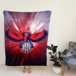 Atlanta Hawks Classic Basketball NBA Club Fleece Blanket