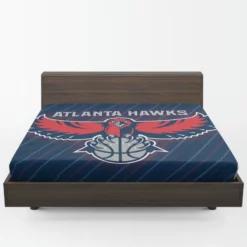 Atlanta Hawks Excellent Atlanta NBA Team Fitted Sheet 1