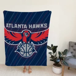 Atlanta Hawks Excellent Atlanta NBA Team Fleece Blanket