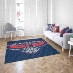 Atlanta Hawks Excellent Atlanta NBA Team Rug 2