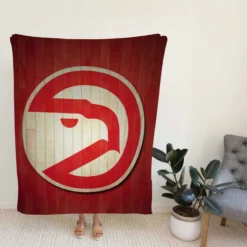 Atlanta Hawks NBA Basketball team Fleece Blanket