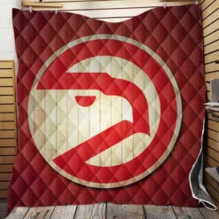 Atlanta Hawks NBA Basketball team Quilt Blanket