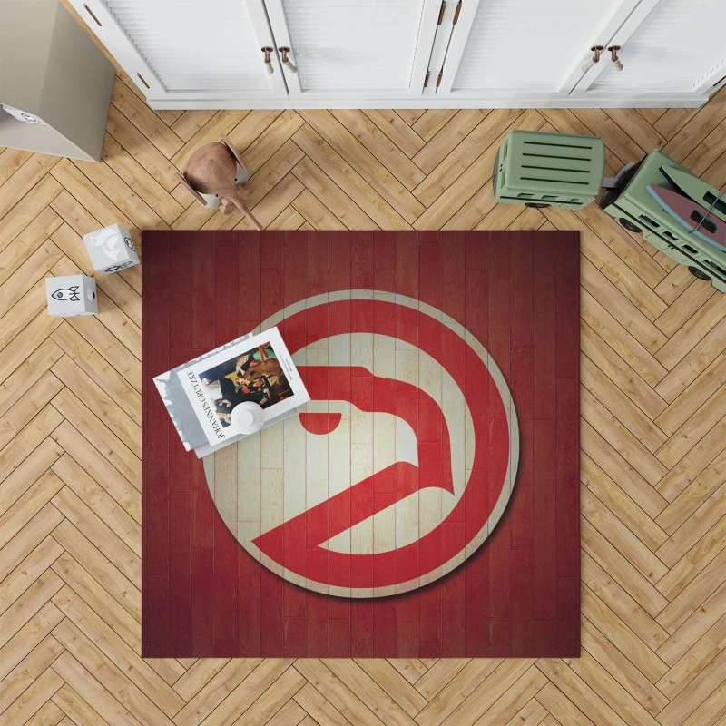 Atlanta Hawks NBA Basketball team Rug