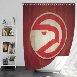Atlanta Hawks NBA Basketball team Shower Curtain