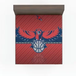 Atlanta Hawks Professional American NBA Team Fitted Sheet